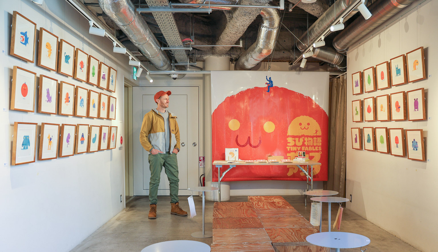 popup event at Tokyo cafe